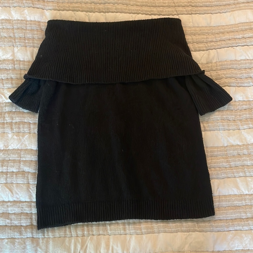 Loft Off the Shoulder Short Sleeve Sweater